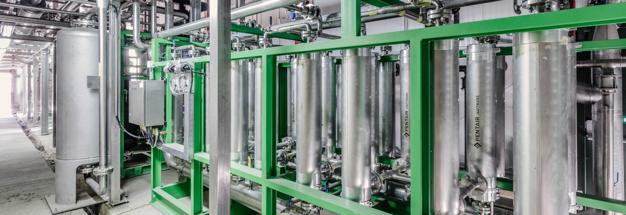 Hero Image Pentair membrane based technology