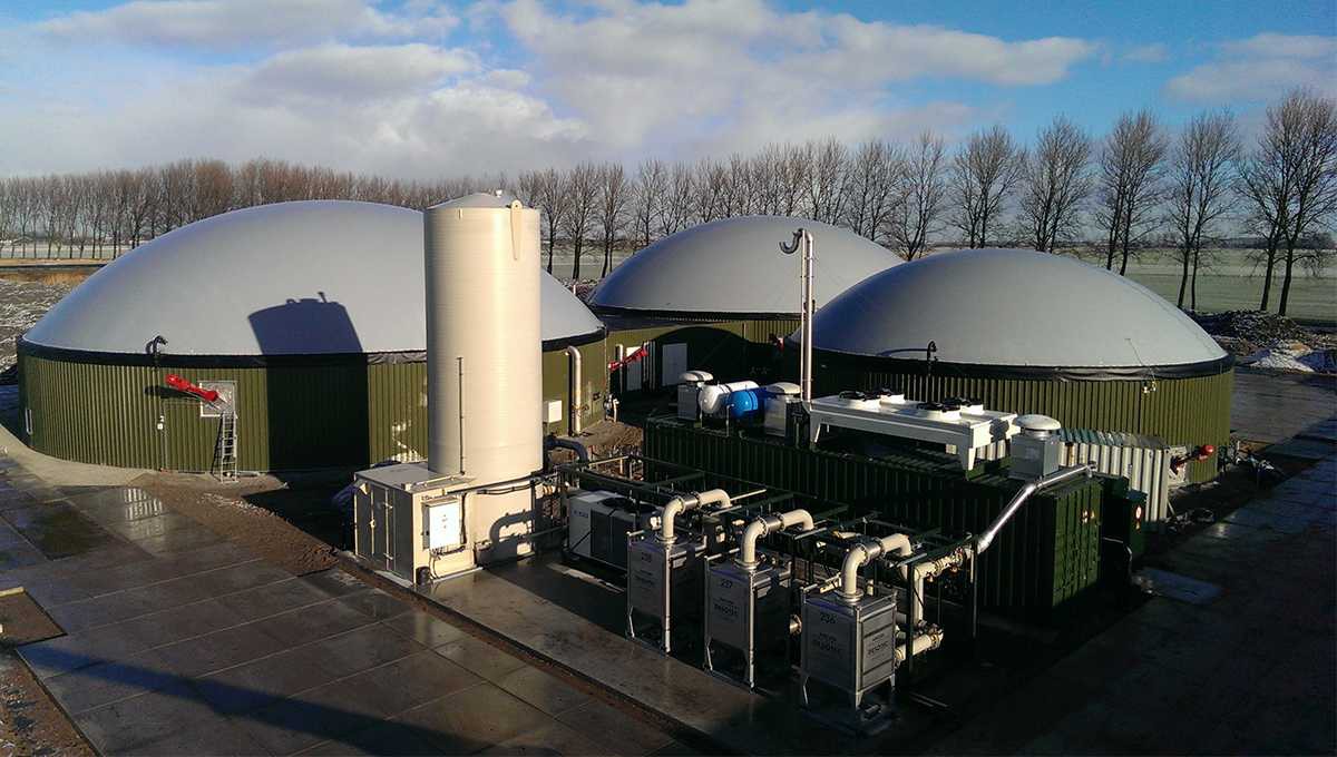 Pentair biogas upgrading systems